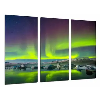 Aurora borealis, green sky, photo print on wood, modern picture decorative 26589
Aurora borealis, green sky, photo print on wood, modern picture decorative 26589