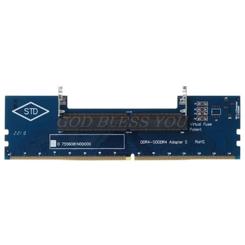 Professional Laptop DDR4 SO-DIMM to Desktop DIMM Memory RAM Connector Adapter Desktop PC Memory Cards Converter Adaptor
Professional Laptop DDR4 SO-DIMM to Desktop DIMM Memory RAM Connector Adapter Desktop PC Memory Cards Converter Adaptor