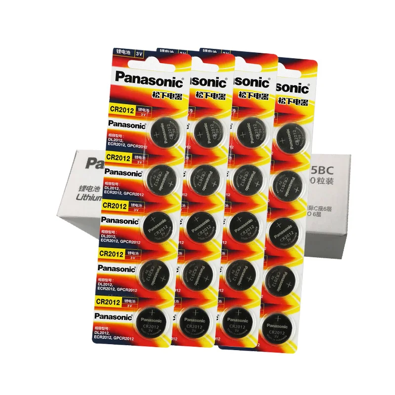 20pcs/lot Panasonic CR2012 3V Button Coin Battery Cell DL2012 ECR2012 Watch Computer Lithium Batteries CR 2012
20pcs/lot Panasonic CR2012 3V Button Coin Battery Cell DL2012 ECR2012 Watch Computer Lithium Batteries CR 2012