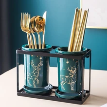 Chopsticks Basket Kitchen Chopsticks Container Rack Household Ceramic Chopsticks Cage Storage Box Drain Rack
Chopsticks Basket Kitchen Chopsticks Container Rack Household Ceramic Chopsticks Cage Storage Box Drain Rack