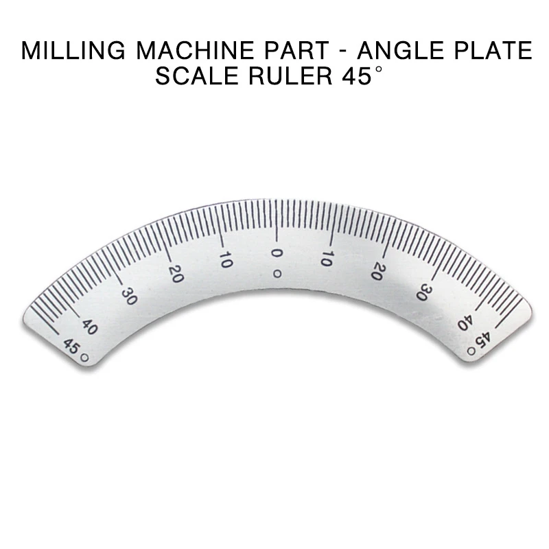 PINTUDY Protractors Milling Machine Part - Angle Plate Scale ruler 45 Degree Angle Arc M1197 Measuring Gauging Tools 2019 New
PINTUDY Protractors Milling Machine Part - Angle Plate Scale ruler 45 Degree Angle Arc M1197 Measuring Gauging Tools 2019 New