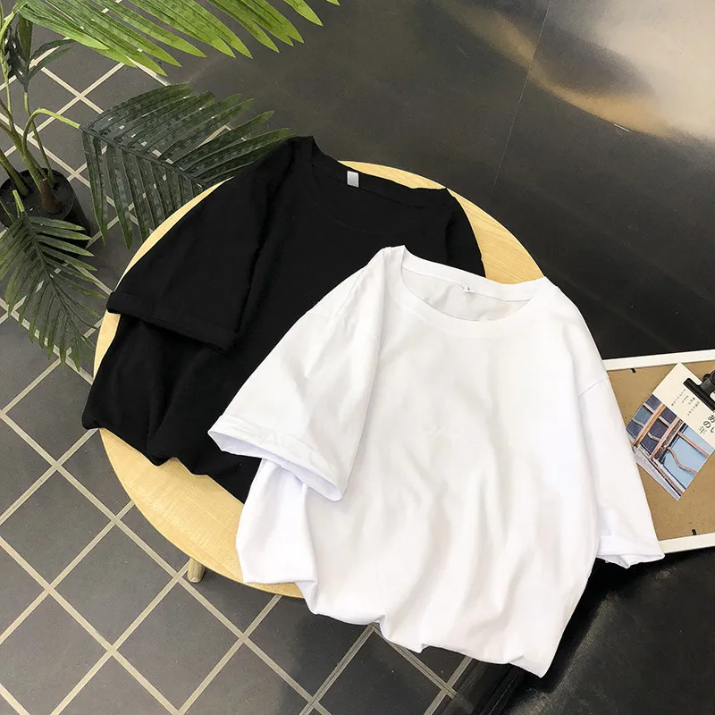 2020 Summer Short Sleeve T-shirt Men's Solid Color Crew Neck Base Shirt Loose-Fit Korean-style Trend Versatile Half Sleeve T-shi
2020 Summer Short Sleeve T-shirt Men's Solid Color Crew Neck Base Shirt Loose-Fit Korean-style Trend Versatile Half Sleeve T-shi