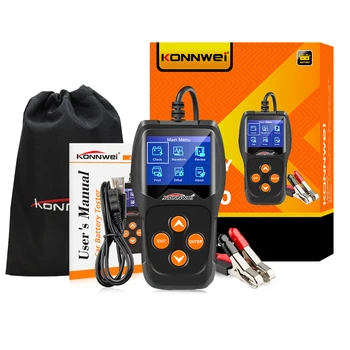 KONNWEI KW600 Car Battery Tester Analyzer 100 to 2000CCA Test Battery Health/Faults Digital Color Screen Auto Diagnostic Tool
KONNWEI KW600 Car Battery Tester Analyzer 100 to 2000CCA Test Battery Health/Faults Digital Color Screen Auto Diagnostic Tool