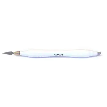 Handle Ceramo for cutter blades interchangeable for modelling wax, ceramic, silicone and acrylic.
Handle Ceramo for cutter blades interchangeable for modelling wax, ceramic, silicone and acrylic.
