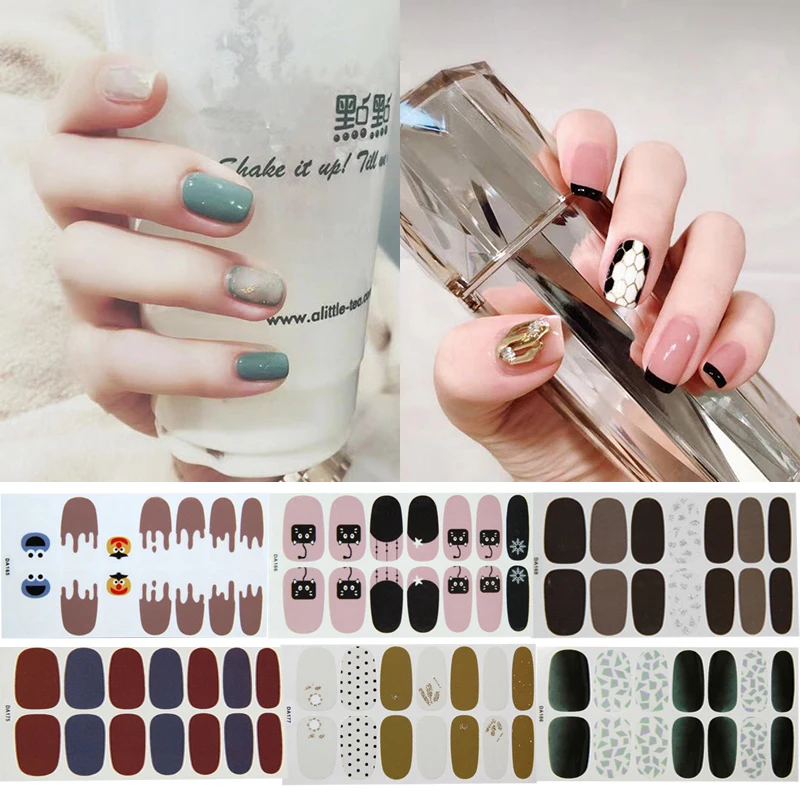 14tips/sheet Nail Polish Stickers Snake Skin Patterns Stripe Sticker Hot Selling DA Series Adhesive Nail Art Wraps Manicure Tool
14tips/sheet Nail Polish Stickers Snake Skin Patterns Stripe Sticker Hot Selling DA Series Adhesive Nail Art Wraps Manicure Tool