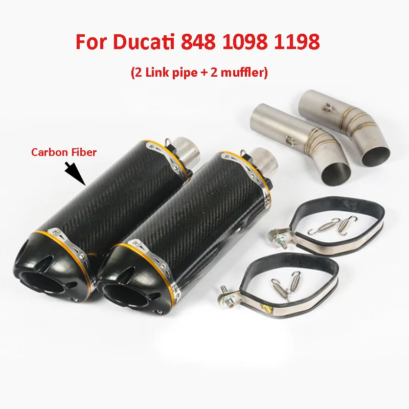 Фото Выхлопная система для Ducati 848 1098 1198 мотоцикла выхлопной глушитель - купить