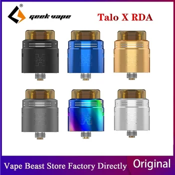 Original Geekvape Talo X RDA 24mm Rebuildable Drip Atomizer for Squonk Mod Single/Double Coil Adjustable Airflow E-Cig Atomizer
Original Geekvape Talo X RDA 24mm Rebuildable Drip Atomizer for Squonk Mod Single/Double Coil Adjustable Airflow E-Cig Atomizer