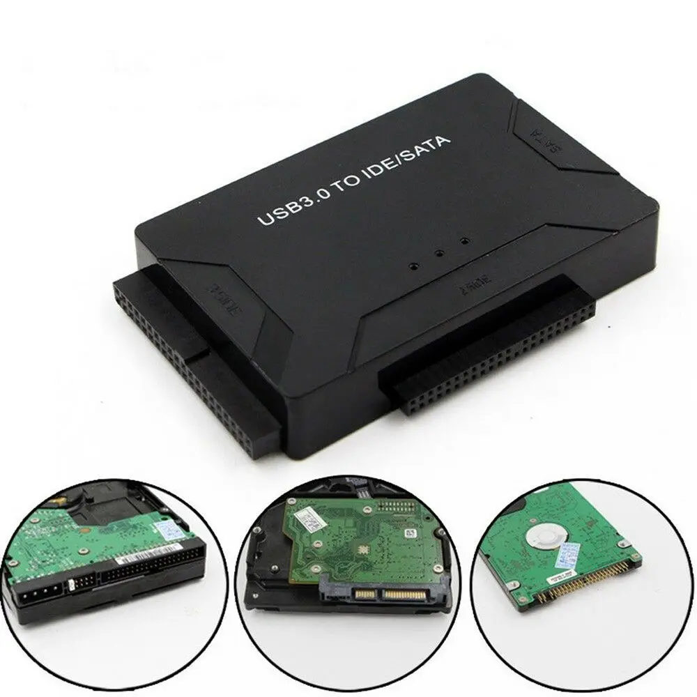 SATA To USB IDE Adapter Hard Disk Adapter USB 3.0 2.5 3.5 IDE SATA Universal Converter with Power Switch 5 Gbps for Data Back Up
SATA To USB IDE Adapter Hard Disk Adapter USB 3.0 2.5 3.5 IDE SATA Universal Converter with Power Switch 5 Gbps for Data Back Up