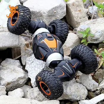 4WD remote control car 2.4GHz twisted stunt car off-road racing climbing children remote control off-road vehicle toy gift
4WD remote control car 2.4GHz twisted stunt car off-road racing climbing children remote control off-road vehicle toy gift