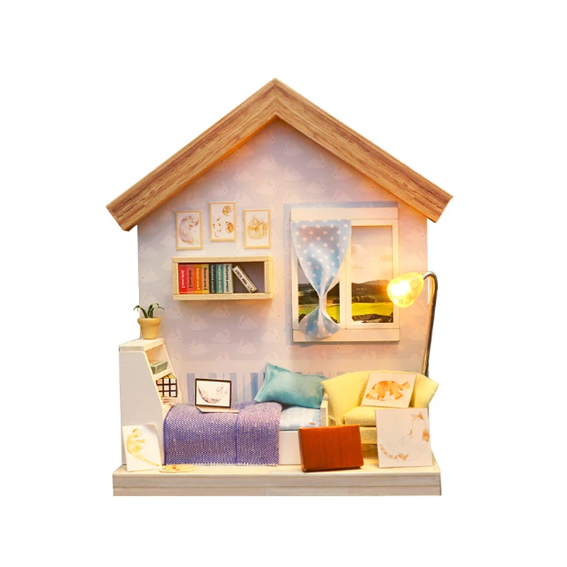 Creative DIY Children Adult Miniature Doll house Wooden Kits Assembled building blocks Photo Frame Series home furnishing toys
Creative DIY Children Adult Miniature Doll house Wooden Kits Assembled building blocks Photo Frame Series home furnishing toys