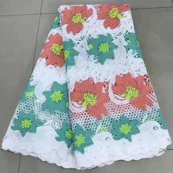 African White Cotton Lace Fabric Green Guipe Lace Fabric High Quality Nigerian Cord Lace Fabric For Wedding Dress
African White Cotton Lace Fabric Green Guipe Lace Fabric High Quality Nigerian Cord Lace Fabric For Wedding Dress