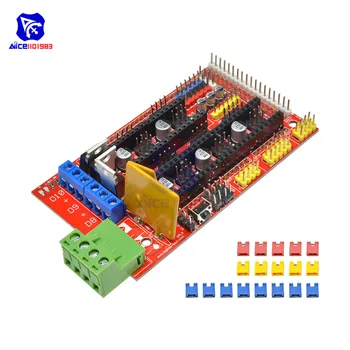 diymore RAMPS 1.4 Control Panel 3D Printer Control Board Reprap Control Board for Arduino Mega 2560
diymore RAMPS 1.4 Control Panel 3D Printer Control Board Reprap Control Board for Arduino Mega 2560