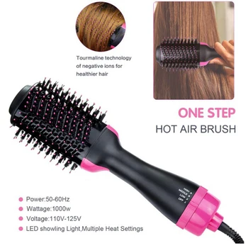 New 3 in 1 One-step Hair Dryer Styling Brush 1000W EU/US Straight Hair Curl Comb Styling for Hair, Curls, Straightening
New 3 in 1 One-step Hair Dryer Styling Brush 1000W EU/US Straight Hair Curl Comb Styling for Hair, Curls, Straightening