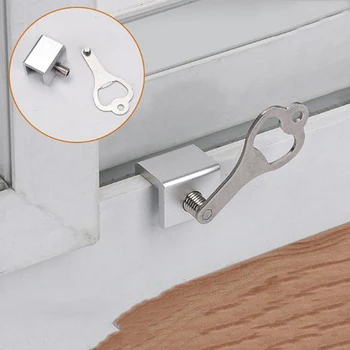 High Quality Move Window Child Safety Lock Sliding Windows Lock Security Sliding Sash Stopper
High Quality Move Window Child Safety Lock Sliding Windows Lock Security Sliding Sash Stopper