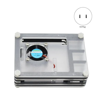 for Raspberry Pi Acrylic Case with Cooling Fan Heatsinks 3A Power Adapter for Raspberry Pi 4
for Raspberry Pi Acrylic Case with Cooling Fan Heatsinks 3A Power Adapter for Raspberry Pi 4