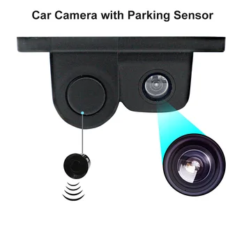Car Reversing Camera with Parking Sensor Backup Radar Monitor System Auto Parktronic Rear Parking Sensors Buzzer Sound Alarm
Car Reversing Camera with Parking Sensor Backup Radar Monitor System Auto Parktronic Rear Parking Sensors Buzzer Sound Alarm