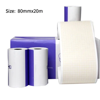 Portable Sheets Practical Printer Paper Chart Electrocardiograph Recording Roll ECG Machine Durable Thermal Clear Smooth
Portable Sheets Practical Printer Paper Chart Electrocardiograph Recording Roll ECG Machine Durable Thermal Clear Smooth