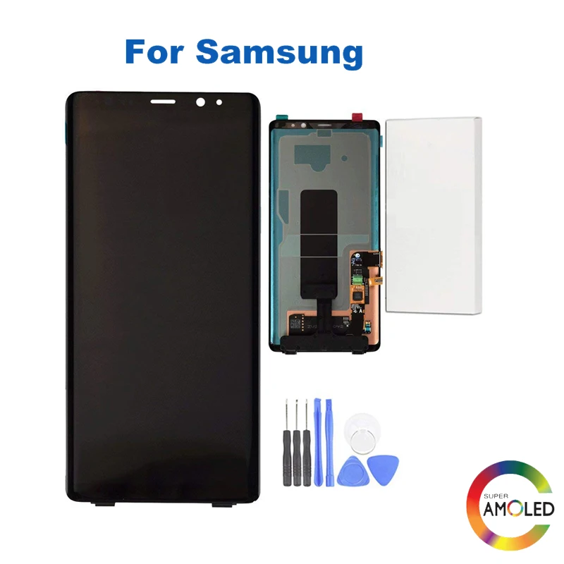 2960*1440 6.3'' Display LCD for SAMSUNG Galaxy Note8 N9500 N950F N900D N900DS Touch Screen Digitizer with Frame
2960*1440 6.3'' Display LCD for SAMSUNG Galaxy Note8 N9500 N950F N900D N900DS Touch Screen Digitizer with Frame