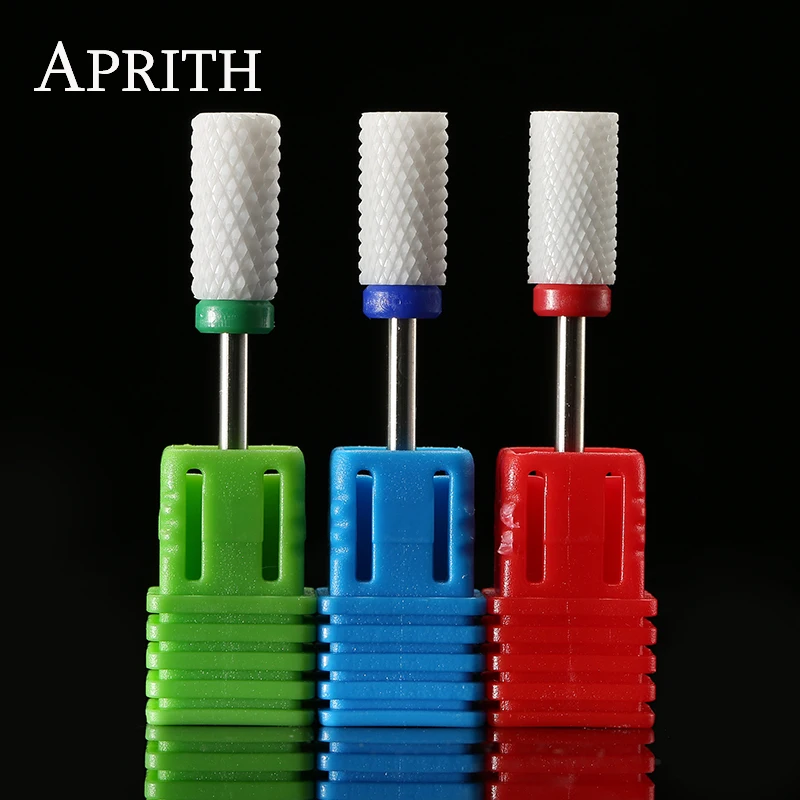 APRITH 1pc Smooth Top Ceramic Electric Nail Drill Bit For Manicure Machines Pedicure Nail Art Salon Nails Accessories Tool
APRITH 1pc Smooth Top Ceramic Electric Nail Drill Bit For Manicure Machines Pedicure Nail Art Salon Nails Accessories Tool