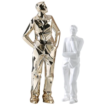 Modern Simple Creative Ceramics Figure Arts Sculpture Abstract Character Statue Ceramics Crafts Home Desktop Decoration R3025
Modern Simple Creative Ceramics Figure Arts Sculpture Abstract Character Statue Ceramics Crafts Home Desktop Decoration R3025