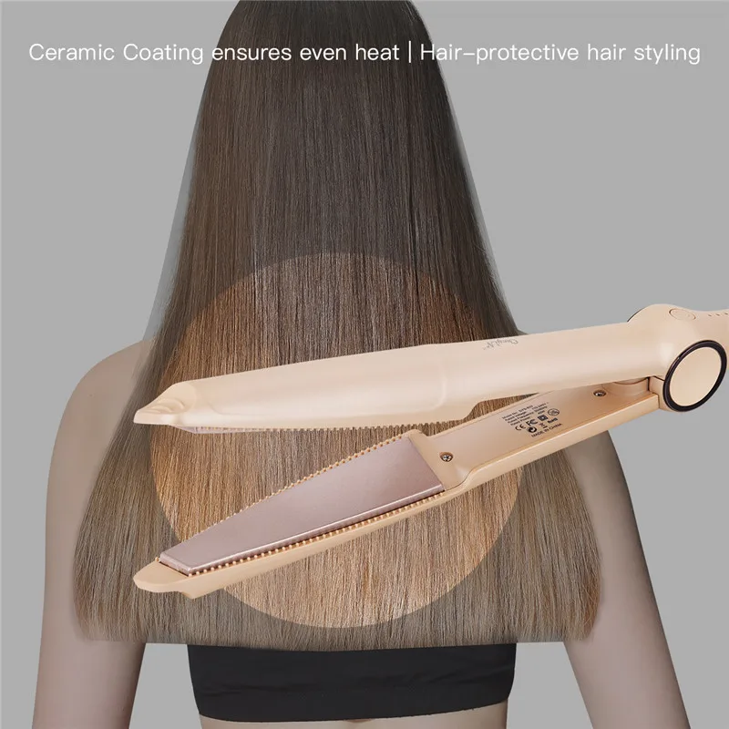 CkeyiN Professional Hair Straightener and Curler with 4 Temperature Settings Curling Wand Flat Iron Fashion Hair Styling Tool 47
CkeyiN Professional Hair Straightener and Curler with 4 Temperature Settings Curling Wand Flat Iron Fashion Hair Styling Tool 47
