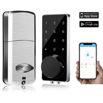 Smart Lock Keyless Entry Door Lock Deadbolt Digital Electronic Bluetooth Door Lock with Keypad Auto Lock for Home
Smart Lock Keyless Entry Door Lock Deadbolt Digital Electronic Bluetooth Door Lock with Keypad Auto Lock for Home