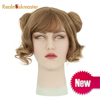 

Roanyer may latex sexy masks realistic silicone mask for cosplay crossdresser shemale halloween transgender