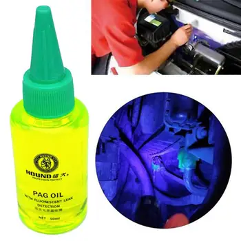 Universal Automobile Fluorescent Oil Leak Detector Test UV Dye Agent R134a Refrigerant Gas A/C Air Conditioning Repair Tool
Universal Automobile Fluorescent Oil Leak Detector Test UV Dye Agent R134a Refrigerant Gas A/C Air Conditioning Repair Tool