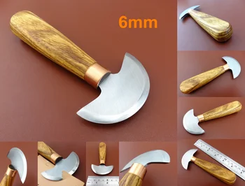 1pc 6cm Leather Craft Swiss Steel Curve Round Cutting Cutter Knife Skiver Tool - Punch Chisel Pricking Iron Punch Edger Creaser
1pc 6cm Leather Craft Swiss Steel Curve Round Cutting Cutter Knife Skiver Tool - Punch Chisel Pricking Iron Punch Edger Creaser