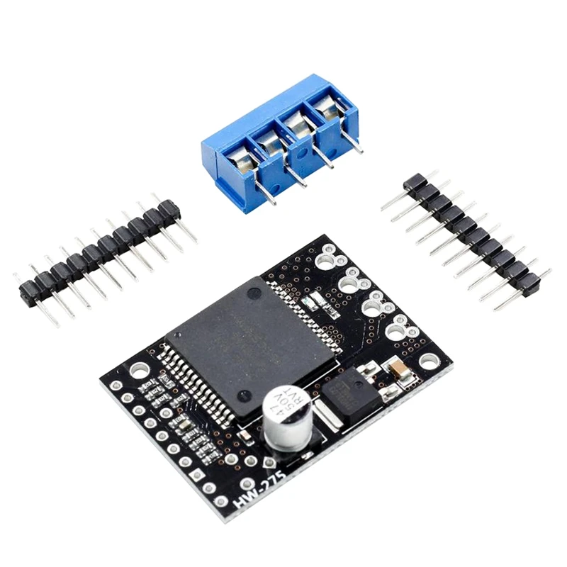 Top-Vnh5019 Single Dc Motor Drive Module Board 30A High Current Self-Voltage Protection Vnh2Sp30 Upgrade
Top-Vnh5019 Single Dc Motor Drive Module Board 30A High Current Self-Voltage Protection Vnh2Sp30 Upgrade