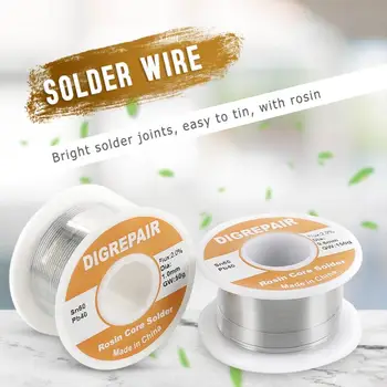 0.6/0.8/1.0/1.2MM 60/40 FLUX 2.0% Tin Lead Tin Wire Melt Rosin Core Solder Soldering Wire Roll No-clean Drop Shipping
0.6/0.8/1.0/1.2MM 60/40 FLUX 2.0% Tin Lead Tin Wire Melt Rosin Core Solder Soldering Wire Roll No-clean Drop Shipping