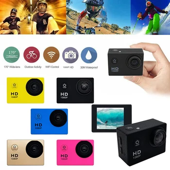 Camera Waterproof Sports Cam Wide Angle Lens DV Camcorder Rechargeable For 2019 H-best
Camera Waterproof Sports Cam Wide Angle Lens DV Camcorder Rechargeable For 2019 H-best