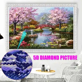 50x60cm 5D Diamond Painting Cross Stitch Sakura Landscape Print Canvas Embroidery DIY Handmade Needlework Crafts For Home Decor
50x60cm 5D Diamond Painting Cross Stitch Sakura Landscape Print Canvas Embroidery DIY Handmade Needlework Crafts For Home Decor
