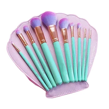 Fashion 10Pcs/Bag Professional Makeup Brushes Shell Case Kit Portable Cosmetic Bag Makeup Tools Foundation Blush Eyebrow Make Up
Fashion 10Pcs/Bag Professional Makeup Brushes Shell Case Kit Portable Cosmetic Bag Makeup Tools Foundation Blush Eyebrow Make Up