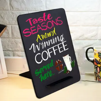 Small Blackboard Message Board Memo Board Double-Sided Upright Decor Home Menu Card MDF Signs Chalkboard Writing Notice Message
Small Blackboard Message Board Memo Board Double-Sided Upright Decor Home Menu Card MDF Signs Chalkboard Writing Notice Message