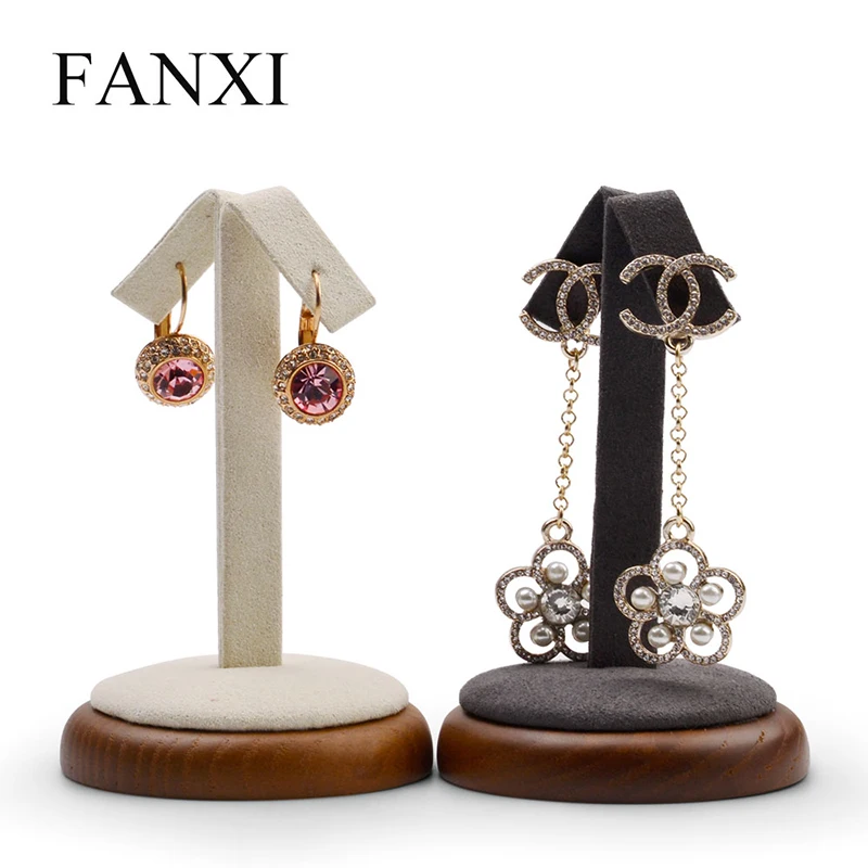 Oirlv Solid Wood Earring Display Holder Ear Stud Display Shelft Round Jewelry Organizer Stand for Showcase
Oirlv Solid Wood Earring Display Holder Ear Stud Display Shelft Round Jewelry Organizer Stand for Showcase