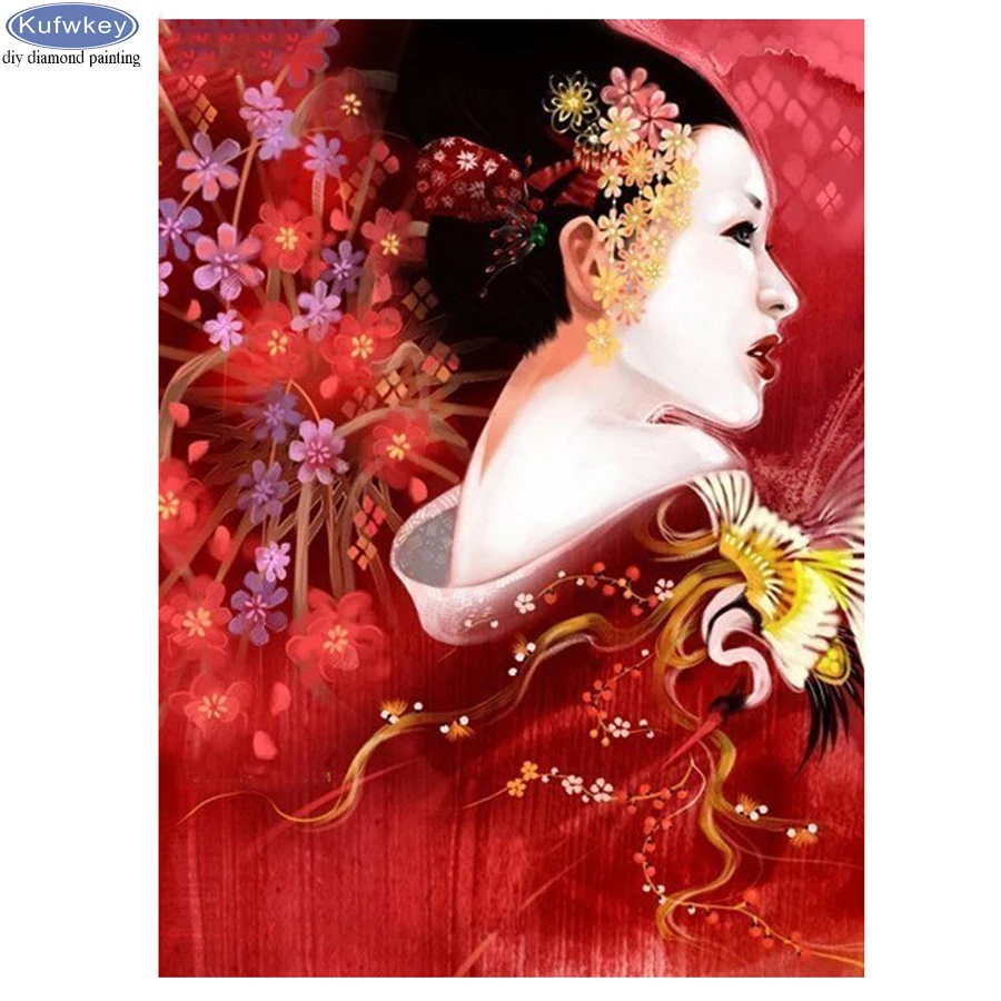 5D DIY diamond Painting Japanese woman pattern full square round drill embroidery Diamond Mosaic Cross Stitch Home Decor Gifts
5D DIY diamond Painting Japanese woman pattern full square round drill embroidery Diamond Mosaic Cross Stitch Home Decor Gifts