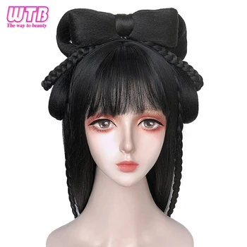 Chinese Ancient Style Chignons Hair Band Synthetic Hair Ring Naturally Connect Hair Extensions Integrated Bride Head Accessories
Chinese Ancient Style Chignons Hair Band Synthetic Hair Ring Naturally Connect Hair Extensions Integrated Bride Head Accessories