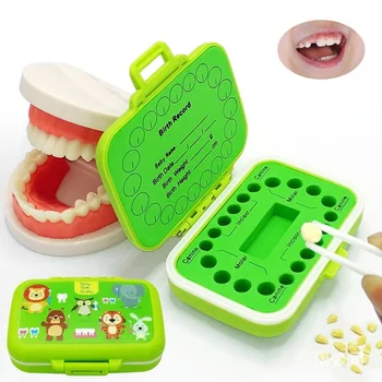 Baby Teeth Keepsake Box Tooth Fairy Lost Deciduous Tooth Collection Organizer Cute Children Tooth Fetal Hair Umbilical Container
Baby Teeth Keepsake Box Tooth Fairy Lost Deciduous Tooth Collection Organizer Cute Children Tooth Fetal Hair Umbilical Container