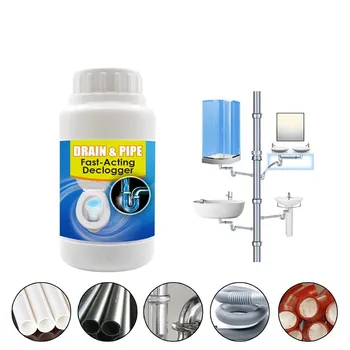 Powder Sewer Clogging Super Powerful Closestool Pipe Dredging Agent Sink Home Toilet Drain Cleaner Cleaning Tools Non-Corrosive
Powder Sewer Clogging Super Powerful Closestool Pipe Dredging Agent Sink Home Toilet Drain Cleaner Cleaning Tools Non-Corrosive