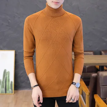New Sweater Men Fashion White High Collar Pullover Long Sleeve Winter Red Black Youth Men Sweaters Turtleneck Pullovers Casual
New Sweater Men Fashion White High Collar Pullover Long Sleeve Winter Red Black Youth Men Sweaters Turtleneck Pullovers Casual