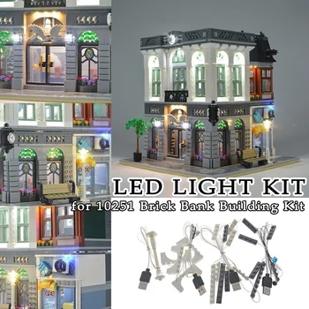 LED Lighting for 10251 Brick Bank Building Kit Decoration Moc Building Blocks Toys Bricks Decorative Lights Toy Bricks
LED Lighting for 10251 Brick Bank Building Kit Decoration Moc Building Blocks Toys Bricks Decorative Lights Toy Bricks