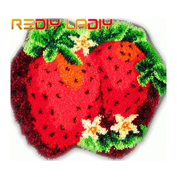 Latch Hook Rug Kits Crocheting Carpet Rug Strawberry Acrylic Yarn Pre-Printed Canvas Cushion Mat Crochet Tapestry Sofa Decor
Latch Hook Rug Kits Crocheting Carpet Rug Strawberry Acrylic Yarn Pre-Printed Canvas Cushion Mat Crochet Tapestry Sofa Decor