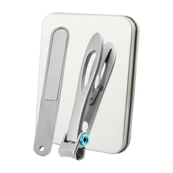 2pcs Nail Clippers Set Stainless Steel Big Mounth Nail Trimmer Nail File Manicure Tools (Silver)
2pcs Nail Clippers Set Stainless Steel Big Mounth Nail Trimmer Nail File Manicure Tools (Silver)