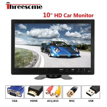 Threesome 10'' Car Monitor Cameras Reverse Image Flip 2 Channel Input PAL/NTSC Security Monitor IPS Display Paking System
Threesome 10'' Car Monitor Cameras Reverse Image Flip 2 Channel Input PAL/NTSC Security Monitor IPS Display Paking System
