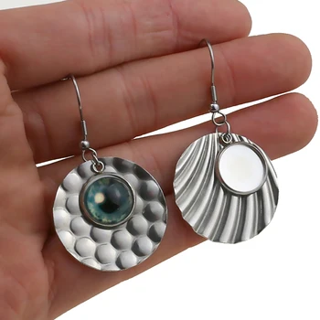 6pc Sstainless Steel Fit 12mm Glass Cabochon Earring Setting Trays with Circle Plate Diy Base Bezel Blanks for Earrings Making
6pc Sstainless Steel Fit 12mm Glass Cabochon Earring Setting Trays with Circle Plate Diy Base Bezel Blanks for Earrings Making