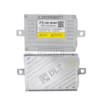 HIDLT 100% Original DLT F5 55W F5T HID Ballast Reactor Quick Start Fast Bright 12V Slim Ballast For 55W Kit Xenon HID Lamp Bulb 
HIDLT 100% Original DLT F5 55W F5T HID Ballast Reactor Quick Start Fast Bright 12V Slim Ballast For 55W Kit Xenon HID Lamp Bulb