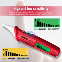 VC1017 Non-contact Pen Style LED Lights Electric Tools Sensor Tester Alarm Intelligent AC Power Outlet Voltage Meter Voltmeter
VC1017 Non-contact Pen Style LED Lights Electric Tools Sensor Tester Alarm Intelligent AC Power Outlet Voltage Meter Voltmeter