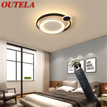 OUTELA Round LED Ceiling Lights with Remote Control Dimmable 220V 110V Modern Decorative Fixtures For Home Living Room Bedroom
OUTELA Round LED Ceiling Lights with Remote Control Dimmable 220V 110V Modern Decorative Fixtures For Home Living Room Bedroom
