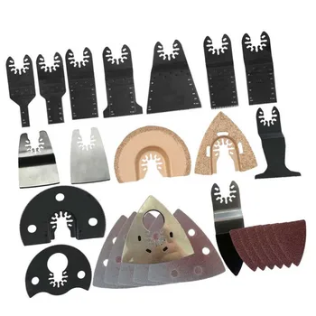 66PC Durable Oscillating Bit-Metal Wood/Soft-Metal Saw Cutter For Tool Multitool Renovator Power Tools Accessories Cutting Wood
66PC Durable Oscillating Bit-Metal Wood/Soft-Metal Saw Cutter For Tool Multitool Renovator Power Tools Accessories Cutting Wood